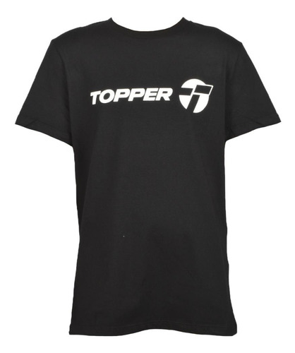 Remera Manga Corta Topper Niños 165484/neg/cuo