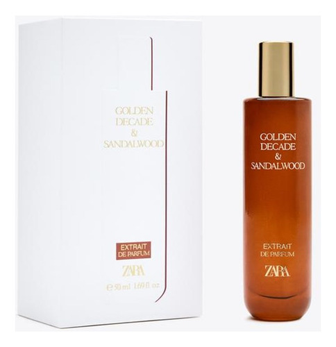 Perfume Zara Golden Decade And Sandalwood 50ml Original