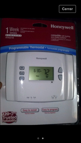 Termostatos Digitales Honeywell 