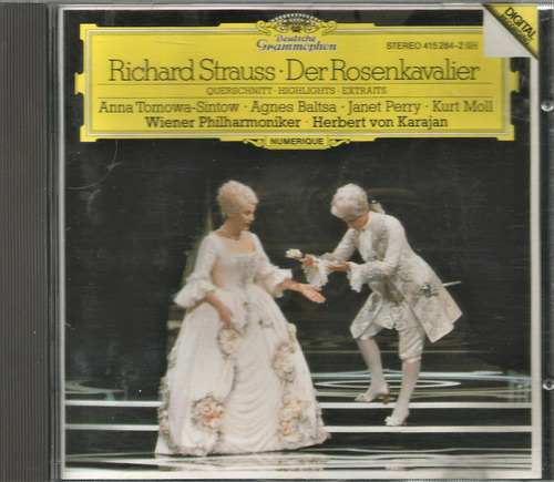 Herbert Von Karajan / Richard Strauss: Der Rosenkavalier Cd