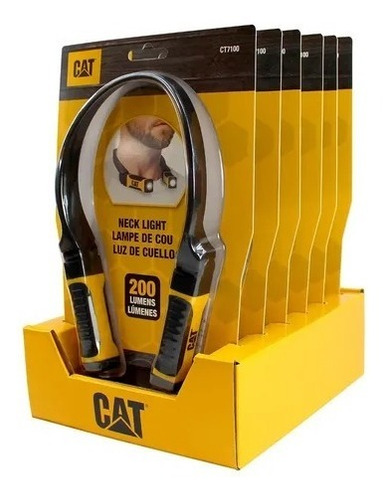 Imagen 11 de 12 de Linterna De Cuello Cat Caterpilar 200 Lumens Ct7100nb