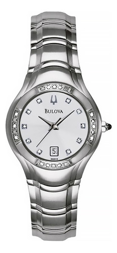 Relógio Feminino Bulova 22 Diamond Wb29278s Original