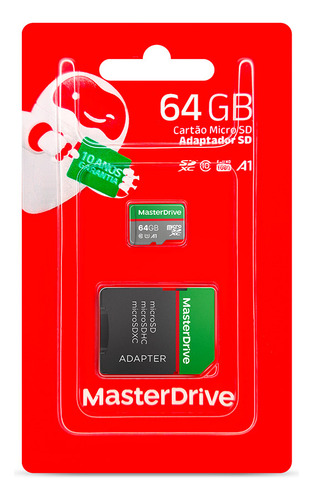 Kit 50 Cartao De Memoria 64gb Atacado Masterdrive