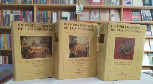 Historia General De Los Peruanos (Usado)