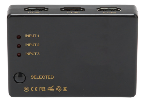 Interfaz Multimedia De Alta Definición Switcher De 3 Vías