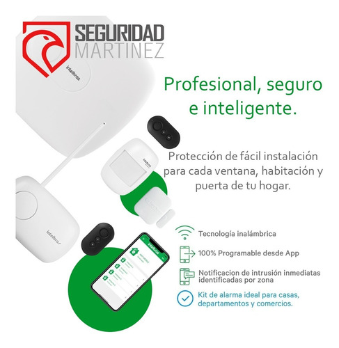 Kit Alarma Casa Intelbras Inalámbrica App Celular Martinez