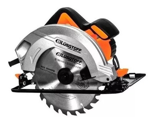 Imagen 2 de 3 de Sierra Circular 9'' 2200w Lusqtoff Disco 235mm 4100rmp
