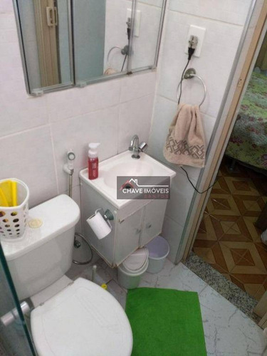 Apartamento Com 2 Dormitórios À Venda, 70 M² Por R$ 350.000,00 - Gonzaga - Santos/sp - Ap2639