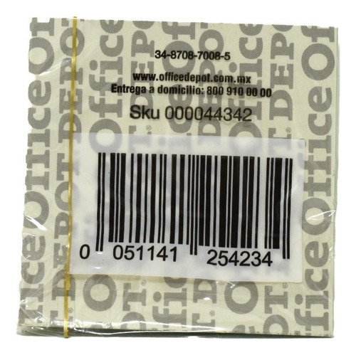 Notas Adhesivas Office Depot Colores Pastel (2x2) 400 Hojas