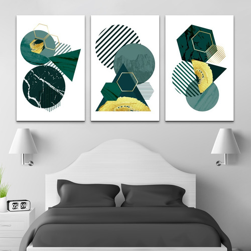 Cuadros Para Sala Y Recamara Abstracto Minimalista Modernos