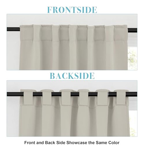 Cortinas Opacas Para Cocina, Baño Y Dormitorio 86x91 Cm