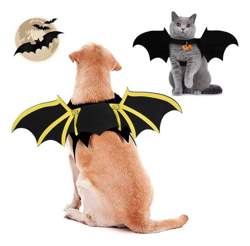 Nuevo Disfraz De Alas De Murciélago Y Gato Para Halloween