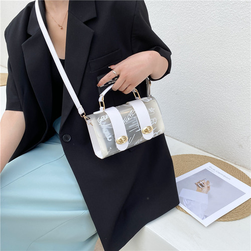 Bolso Bandolera De Mujer Con Graffiti Portátil Informal