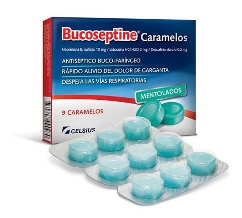 Bucoseptine Caramelos X  9 Unidades