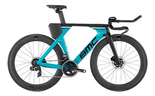 Bicicleta De Triatlon Bmc Timemachine 01 Disc One Carbono Color Aqua Tamaño Del Cuadro Ms