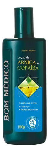 Loção De Arnica E Copaíba Bom Médico Abelha Rainha 180g