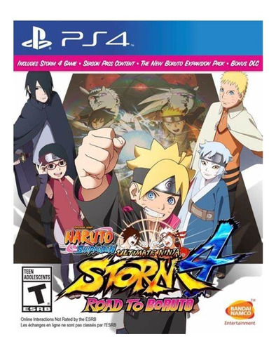 Ps4 Naruto Shippuden Ult. Ninja Storm 4 Road To Boruto Juego