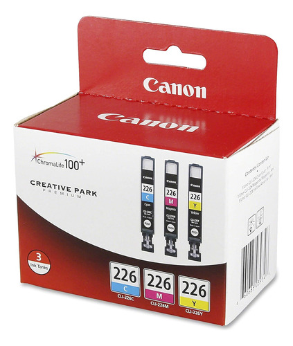 Canon Cli226 3 Color Multi Pack Compatible Para La Impre78