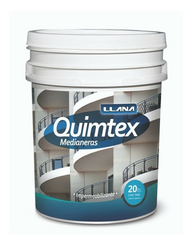 Impermeabilizante Muros Y Medianeras Quimtex - 4lt