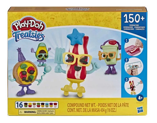 Azul Mini Lanche Play-doh - Hasbro E9727-e9748