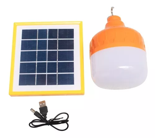 FOCO LED SOLAR 3W - BLANCO FRÍO (6500K)