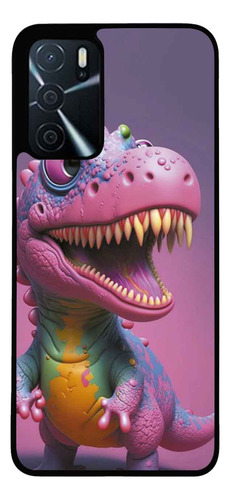 Funda Protector Case Para Oppo A16 Dinosaurio