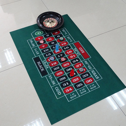 Alfombrilla De De Doble Cara, Para Mesa De Café Y Blackjack