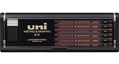 Lápices - Mitsubishi Pencil Pencil Uni-4b 12 Pieces U4b