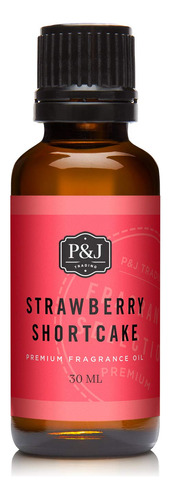 P & J Trading - Aceite Aromtico Para Tarta De Fresa, 1.0fl O