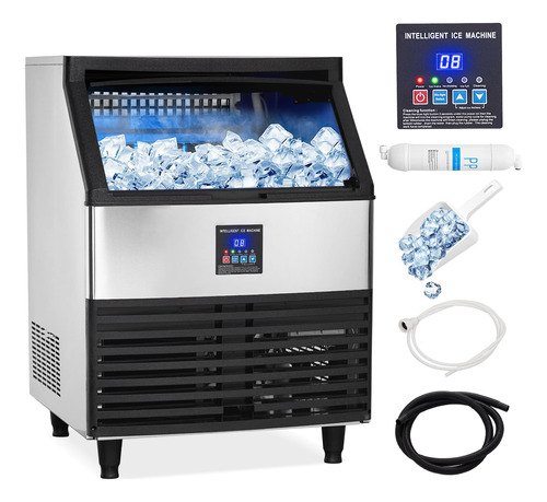 Maquina Comercial Para Hacer Hielo, 300 Libras/24 Horas, Maq