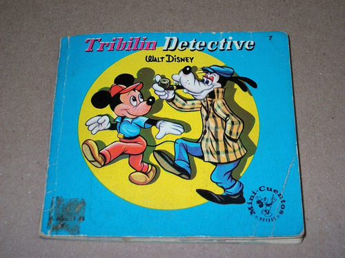 Tribilin Detective Mini Cuento Novaro Goofy Mickey Disney