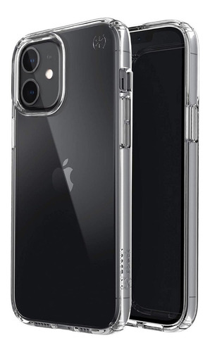 Case Speck Presidio Perfect Clear Para iPhone 12 Normal 6.1