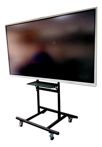 Rack Pedestal Rodante Para Tv Hasta 100 