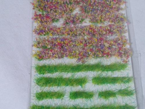 Imagen 3 de 6 de Nico Blister Matas En Tiras Canteros Multicolor H0 (edh 178)