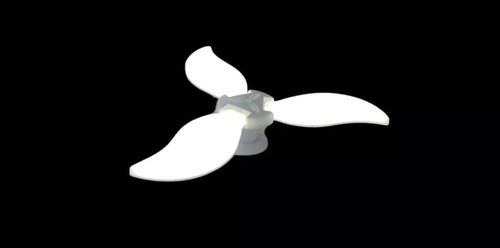 Foco Led Decorativo Tipo Flor 45w Luz Blanco Frío