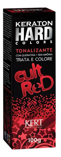 Keraton Hard Colors Tonalizante Cult Red 100g