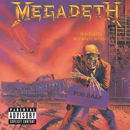 CD do Megadeth - A paz vende... Mas quem está comprando? Novo