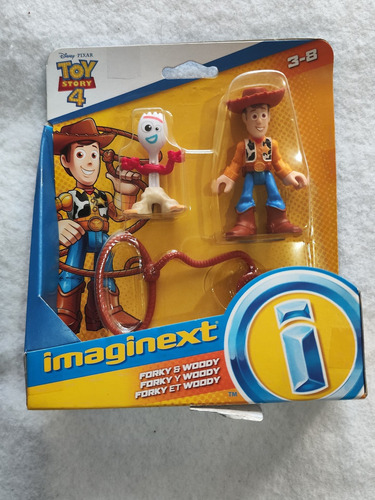Forky Y Woody Figuras Imaginext Toy Story