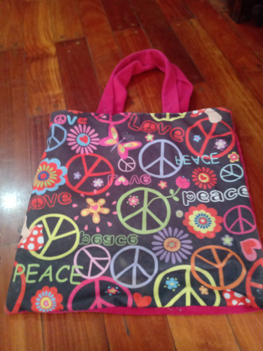 Bolso Fucsia Paz Peace  