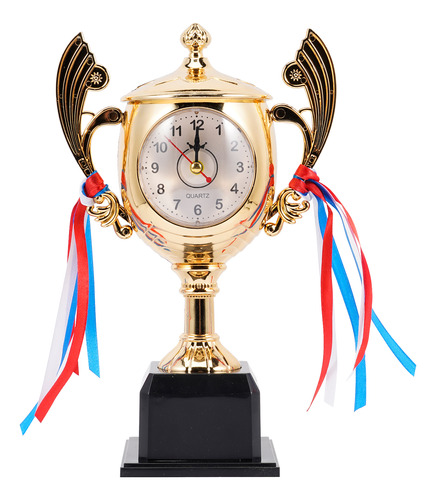 Reloj Despertador Deportivo Con Trofeos Para Niños