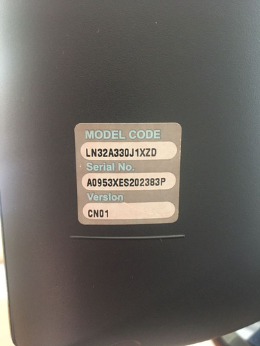 Imagem 4 de 4 de Tv Lcd 32 Samsung Ln32a330j1 Usada Impecável Retirada!