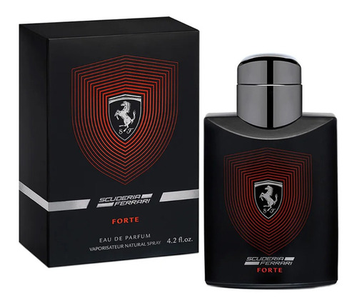 Perfume Scuderia Ferrari Forte Edp 125ml Original + Amostra