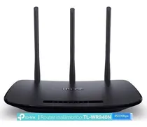 Comprar Router Tp-link Tl-wr940n Rompe Muros 450mbps Pc Lan Red Wifi