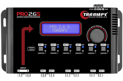 Taramps Procesador Audio Digital Vehiculo Dsp 2 Entrada 6 3