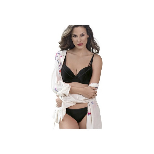 Conjunto D Microfibra Fantasia Corpiño Push Up Y Less. Belen