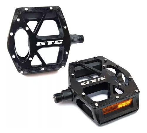 Pedal Gts Plataforma Alum Rosca Grossa 9/16  Bike ( Par )