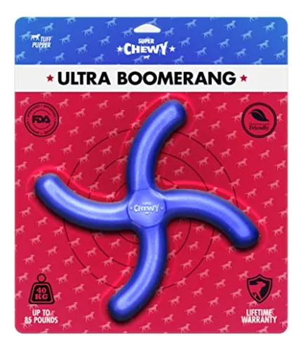 Disco Volador Mascotas Superchewy Tough Boomerang Juguete