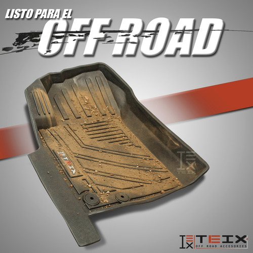 Imagen 5 de 8 de Tapetes Para Nissan Np300 Frontier 2021+ 3 Piezas Uso Rudo
