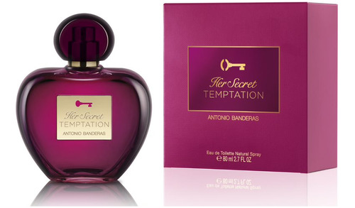 Perfume Feminino Antonio Banderas Her Secret Temptation 80ml