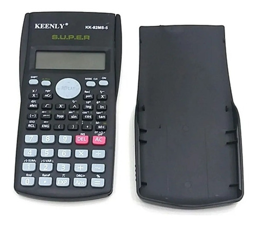 Calculadora Cientifica Keenly Con Tapa Kk82ms5 12 Digitos 